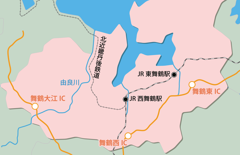 舞鶴地図